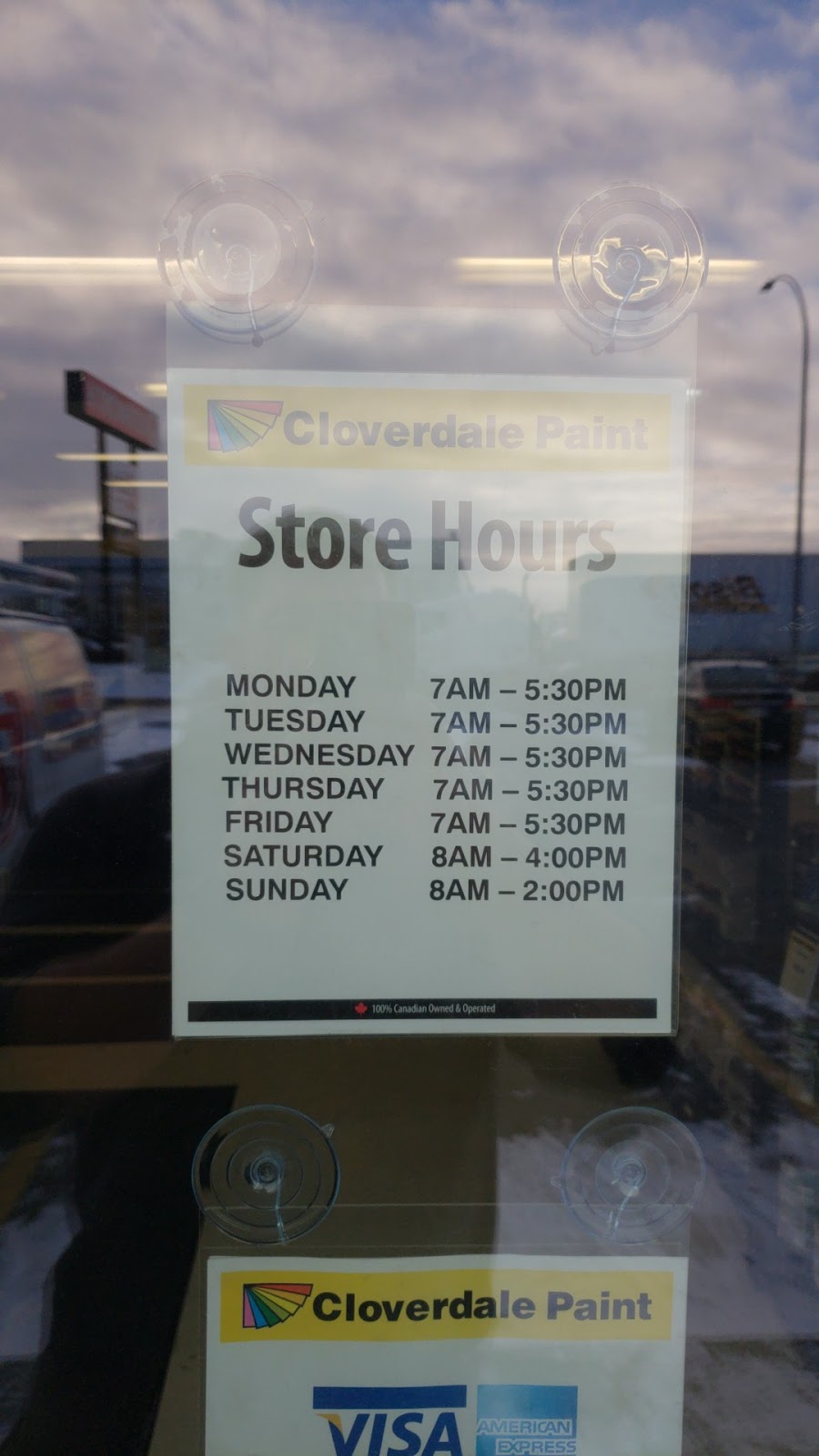 Cloverdale Paint | 535 Park St A, Regina, SK S4N 5B2, Canada | Phone: (306) 522-9151
