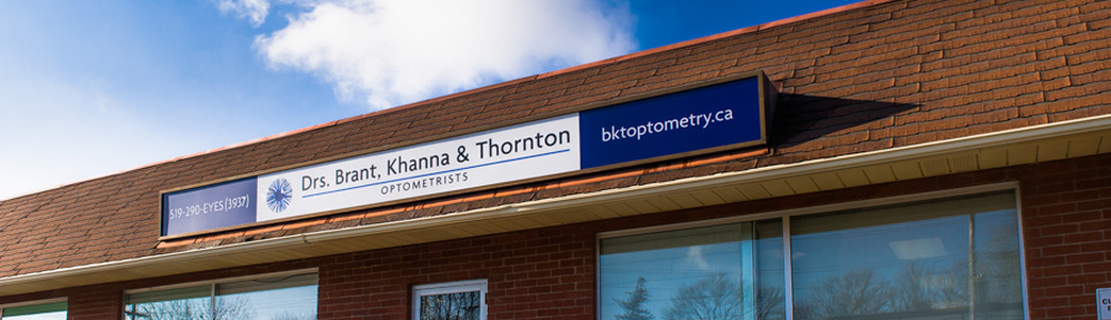 Drs. Brant, Khanna & Thornton - Optometrists | 95 Huron St Unit #2, Woodstock, ON N4S 6Z5, Canada | Phone: (519) 290-3937