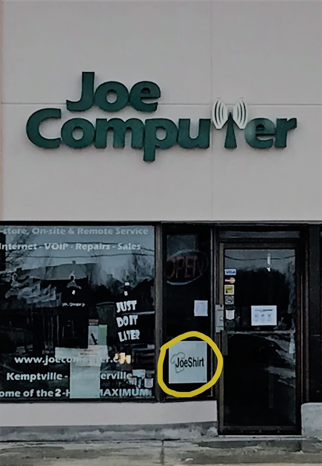 JoeShirt | 11 Centre St, Spencerville, ON K0E 1X0, Canada | Phone: (613) 516-2314