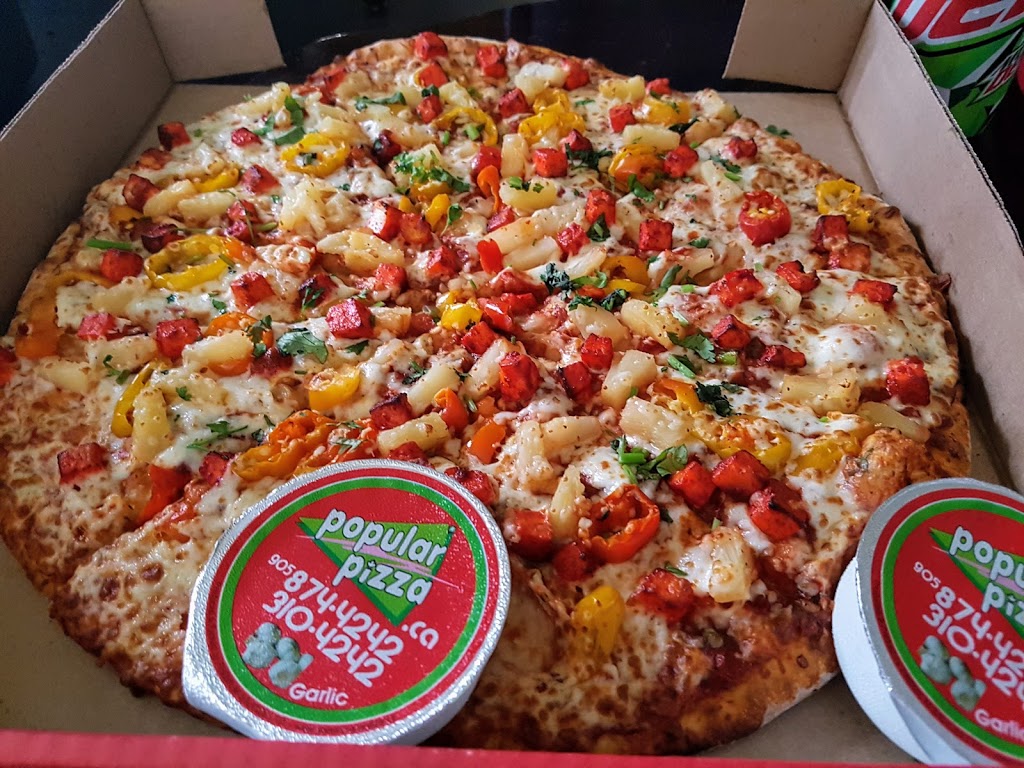 Popular Pizza | 2200 Martin Grove Rd, Etobicoke, ON M9V 5H9, Canada | Phone: (905) 874-4242