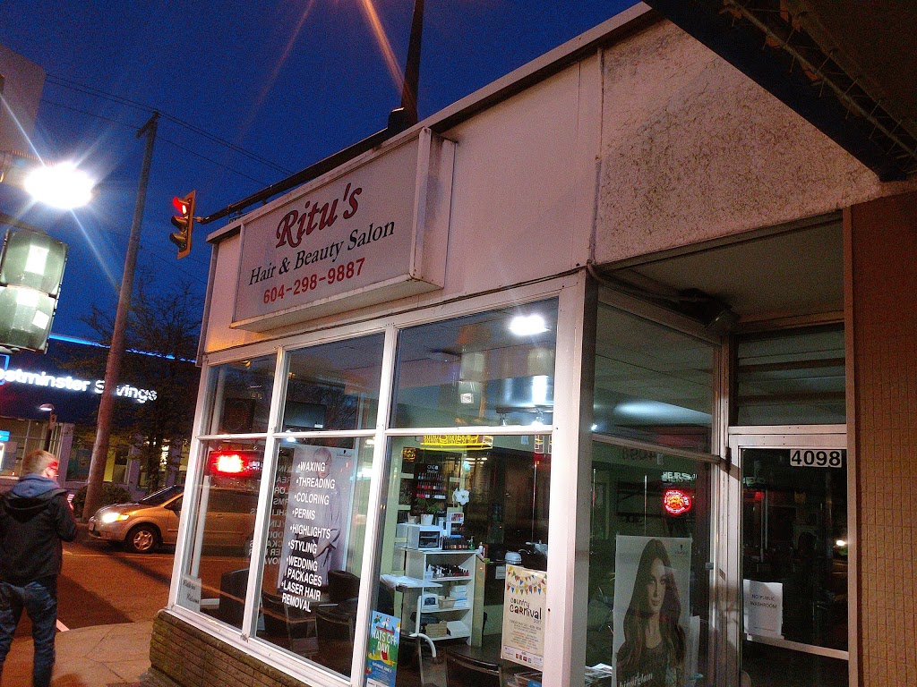 Ritus Hair & Beauty Salon | 4098 Hastings St, Burnaby, BC V5C 2H9, Canada | Phone: (604) 298-9887