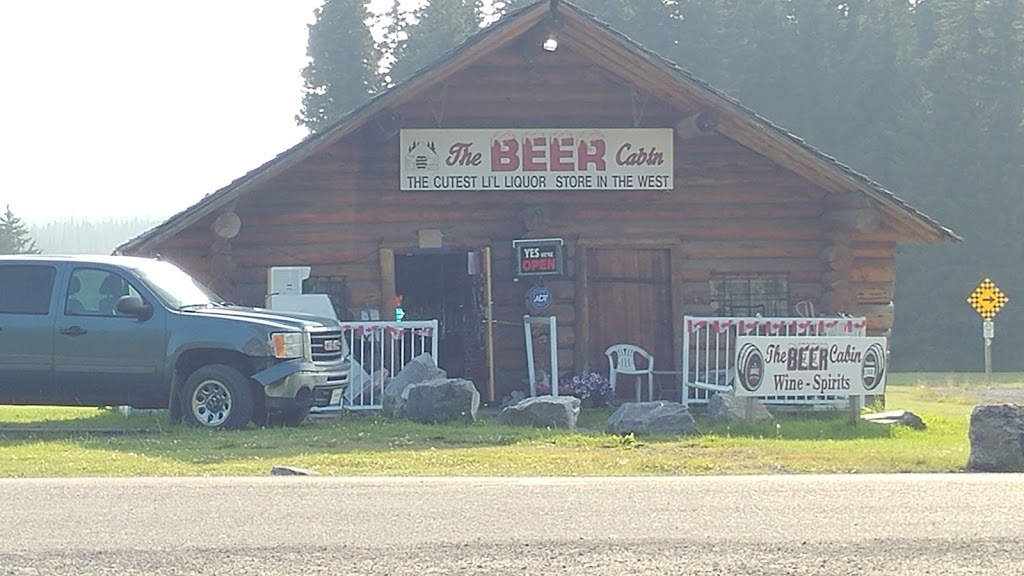 The Beer Cabin | WE ARE NOW LOCATED BESIDE THE FAS GAS, #1 Stuart St, Nordegg, AB T0M 2H0, Canada | Phone: (403) 895-3455