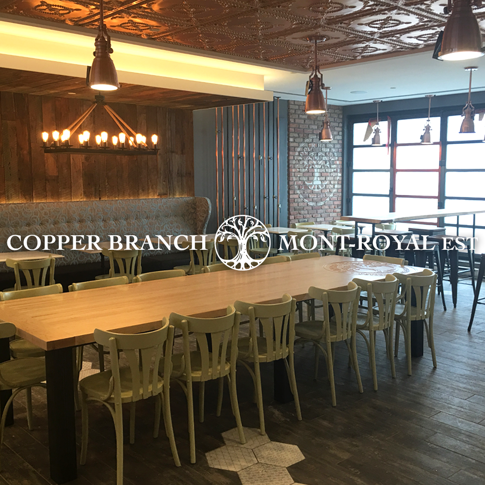 Copper Branch | 1251 Avenue du Mont-Royal E, Montréal, QC H2J 1Y4, Canada | Phone: (438) 387-1515