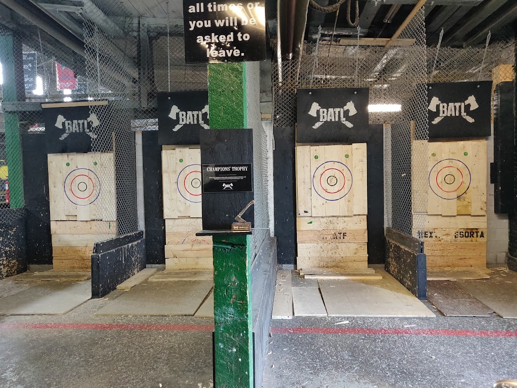 BATL Axe Throwing | Port Lands | 33 Villiers St, Toronto, ON M5A 1A9, Canada | Phone: (647) 793-6410