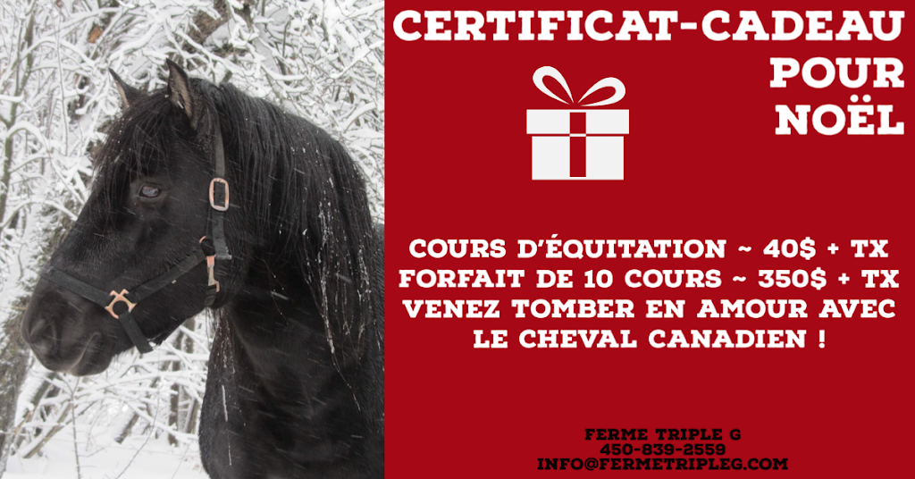 Ferme Triple G | 126 Rang des Continuations, Saint-Esprit, QC J0K 2L0, Canada | Phone: (450) 839-2559