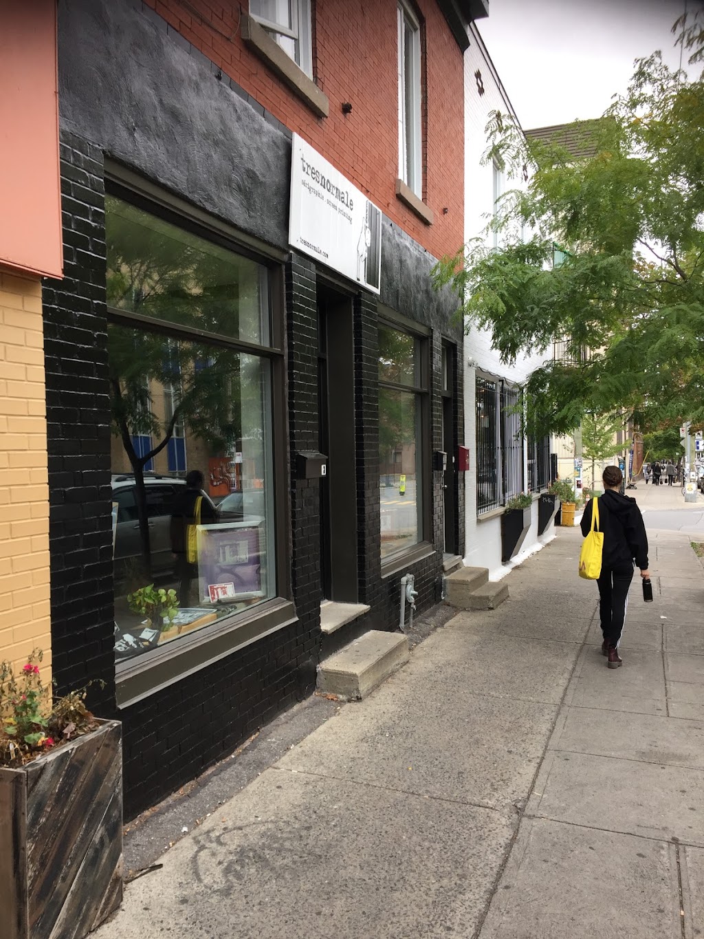 Tresnormale | 207 Av. Fairmount O, Montréal, QC H2T 2M8, Canada | Phone: (514) 583-4548