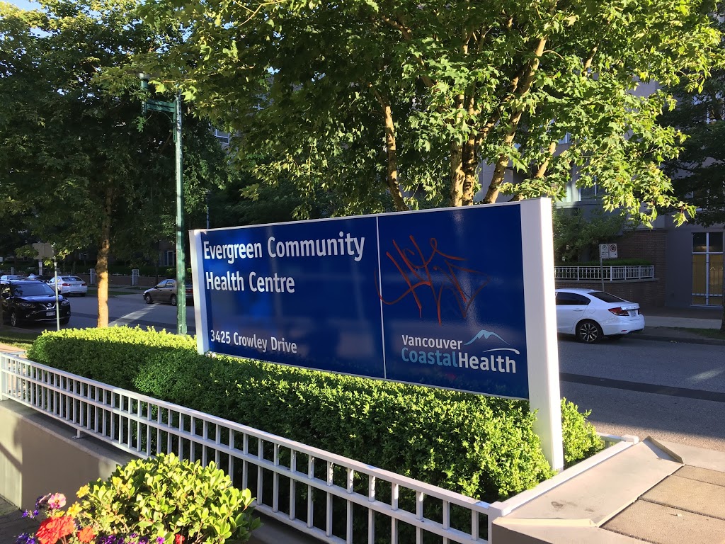 Evergreen Community Health Centre | 3425 Crowley Dr, Vancouver, BC V5R 6G3, Canada | Phone: (604) 872-2511