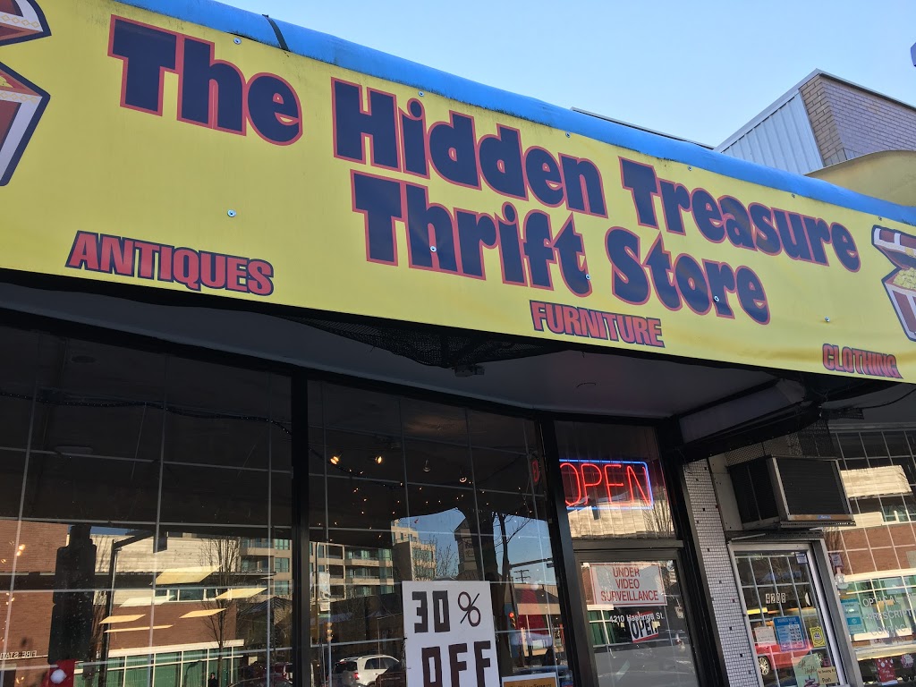 Hidden Treasure Thrift Store | 4210 Hastings St, Burnaby, BC V5C 2J6, Canada | Phone: (604) 281-4406
