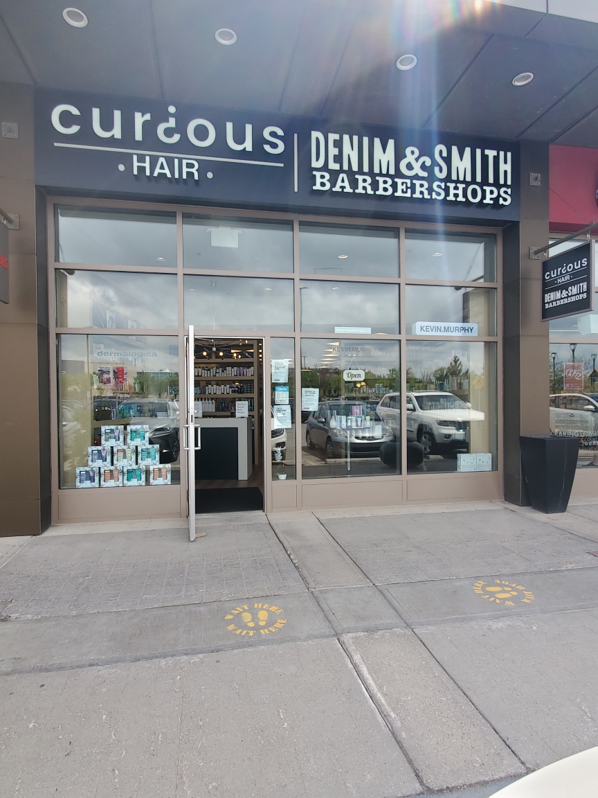 Curious Hair Westhills | 234 Stewart Green SW, Calgary, AB T3H 3C8, Canada | Phone: (403) 249-4065