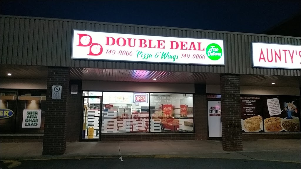 AD Double Deal Pizza & Wings | 101 Hazelglen Dr, Kitchener, ON N2M 5A2, Canada | Phone: (519) 749-0066