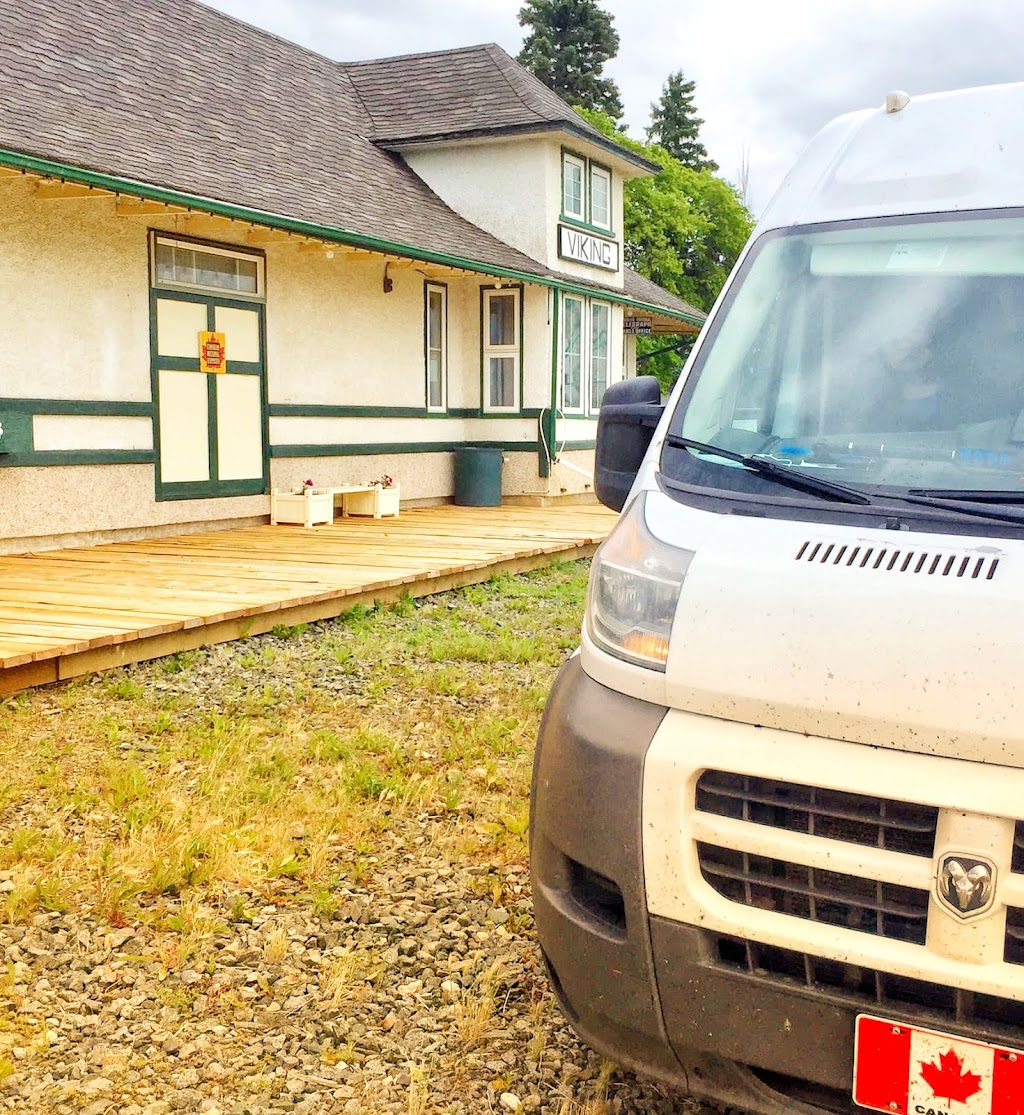 Station Gallery & Tea House | 5001 51 Ave, Viking, AB T0B 4N0, Canada | Phone: (780) 336-4846