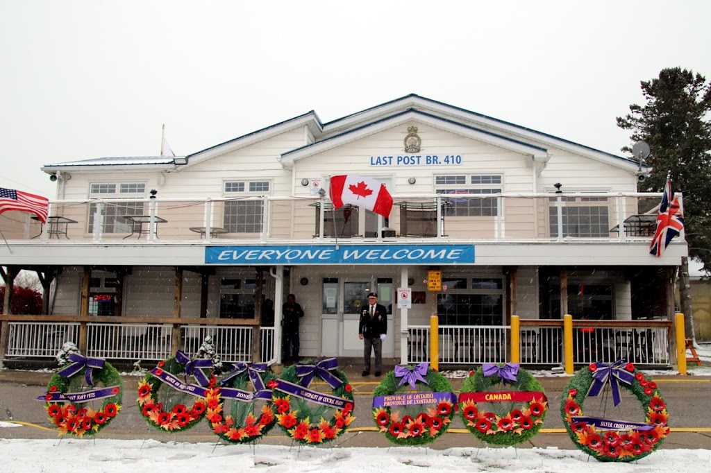 Royal Canadian Legion Branch 410 | 310 George St, Port Stanley, ON N5L 1C9, Canada | Phone: (519) 782-3118