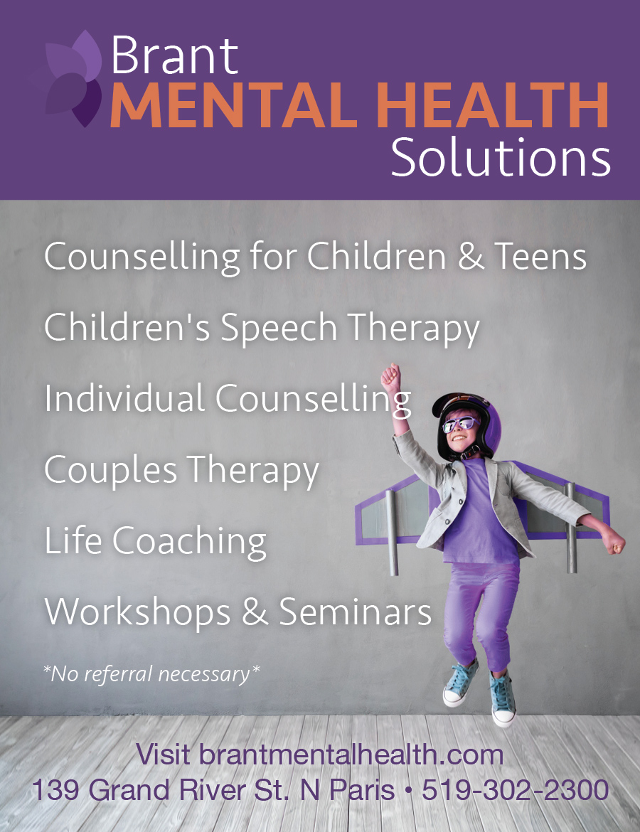 Brant Mental Health Solutions | 139 Grand River St N Unit 201, Paris, ON N3L 2M4, Canada | Phone: (519) 302-2300
