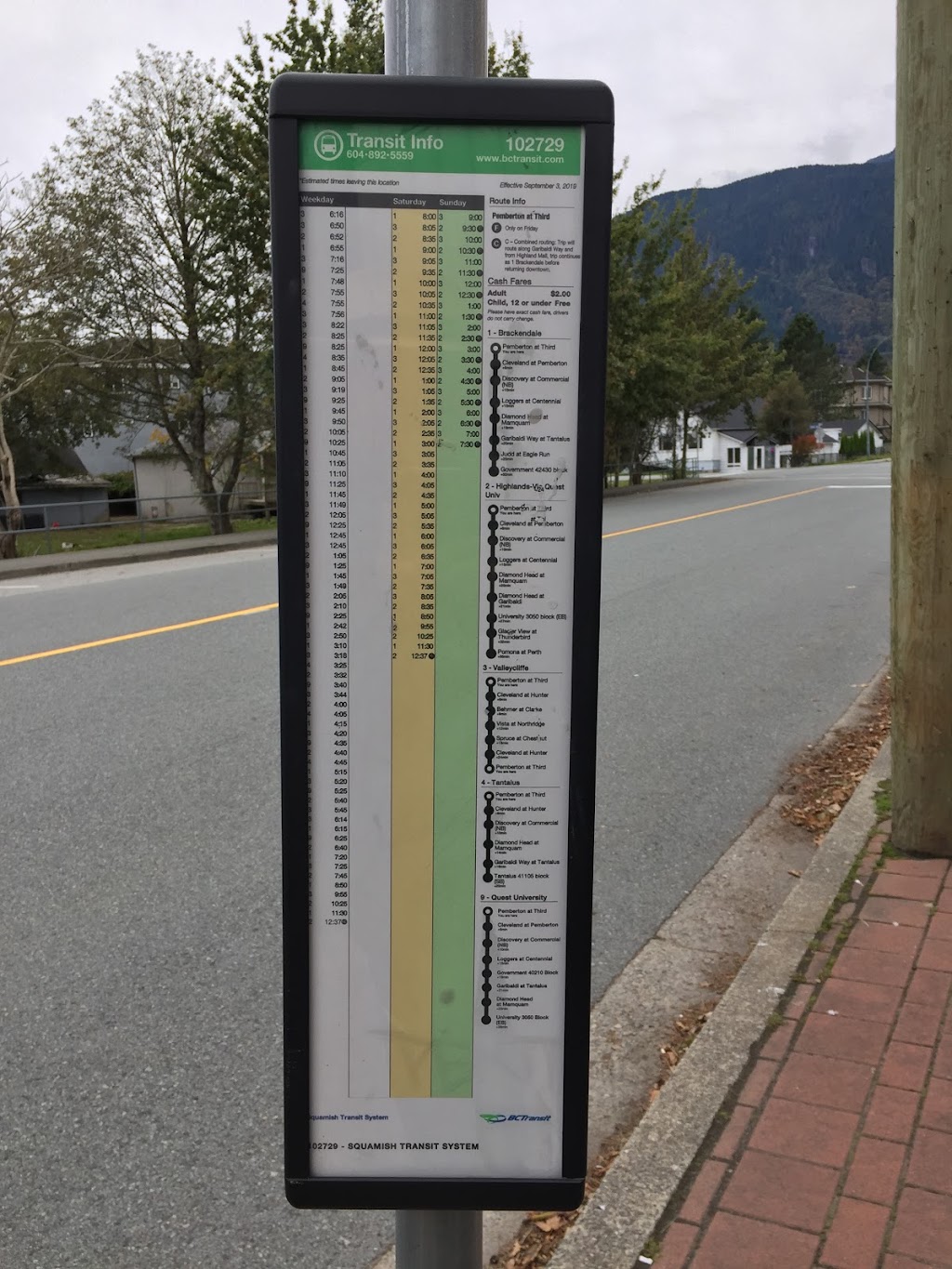 Squamish Transit | 38928 Production Way, Squamish, BC V8B 0K3, Canada | Phone: (604) 892-3567