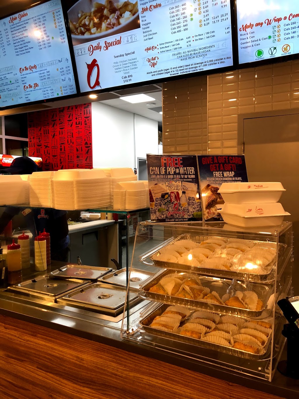 Osmows Shawarma | 1900 Simcoe St N Unit 103, Oshawa, ON L1G 4Y3, Canada | Phone: (905) 571-0999