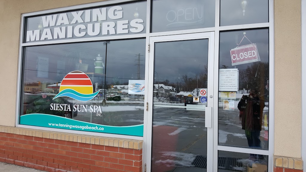 Siesta Sun Spa | 30 45th St S Unit # 7, Wasaga Beach, ON L9Z 0A6, Canada | Phone: (705) 429-7474