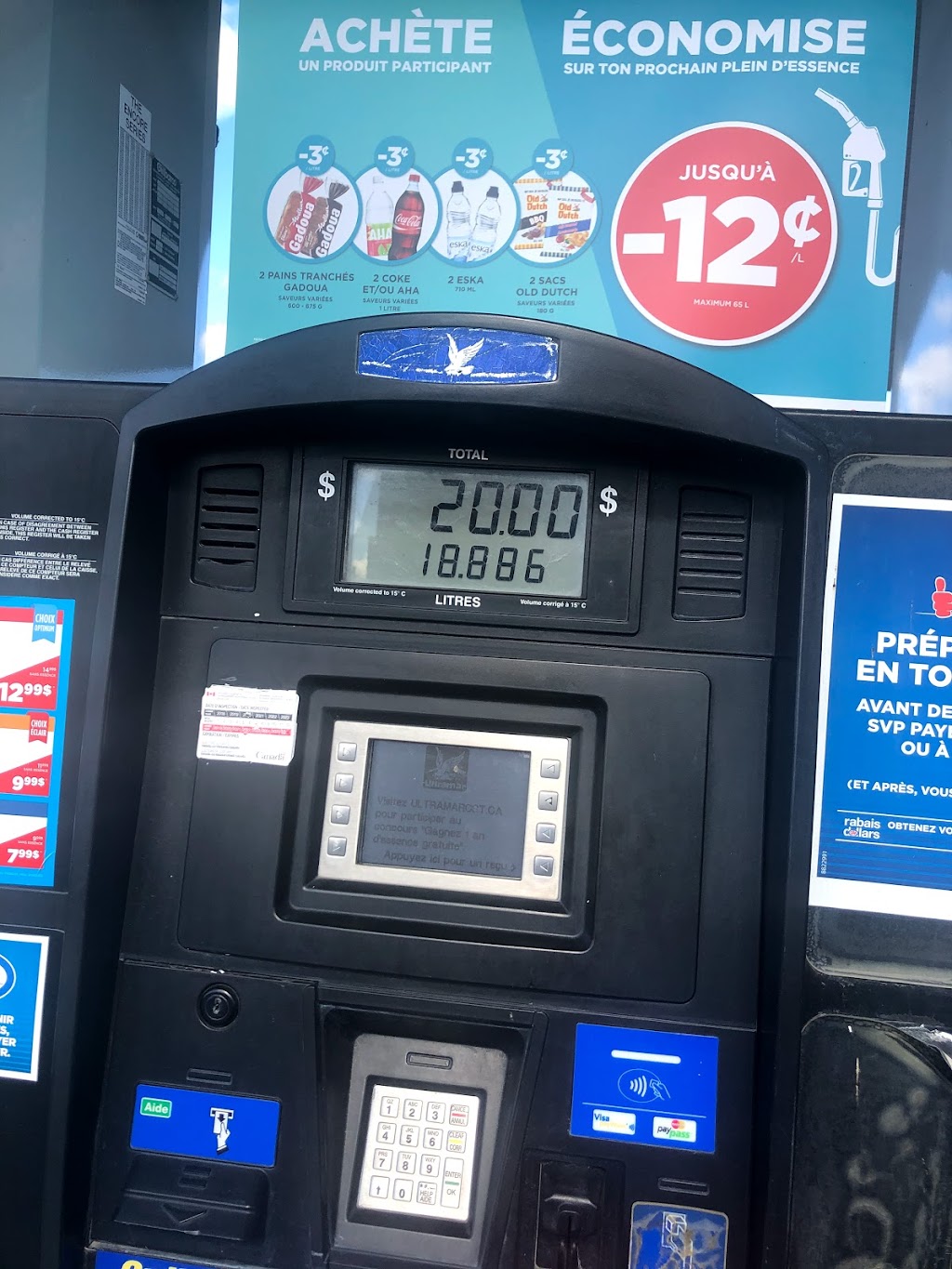 Ultramar | 1170 Av de lÉglise, Verdun, QC H4G 2N5, Canada | Phone: (514) 769-9416