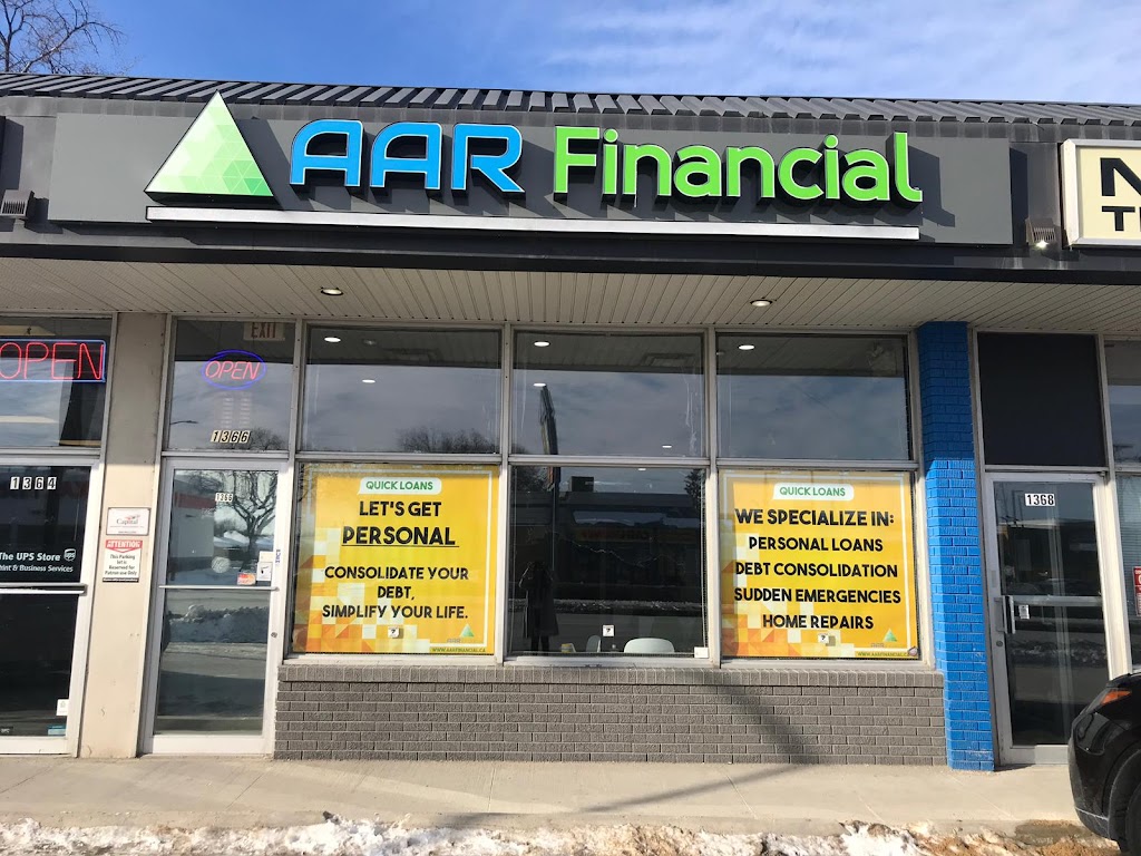 AAR Financial | 1366 McPhillips St, Winnipeg, MB R2X 2M4, Canada | Phone: (204) 560-1070