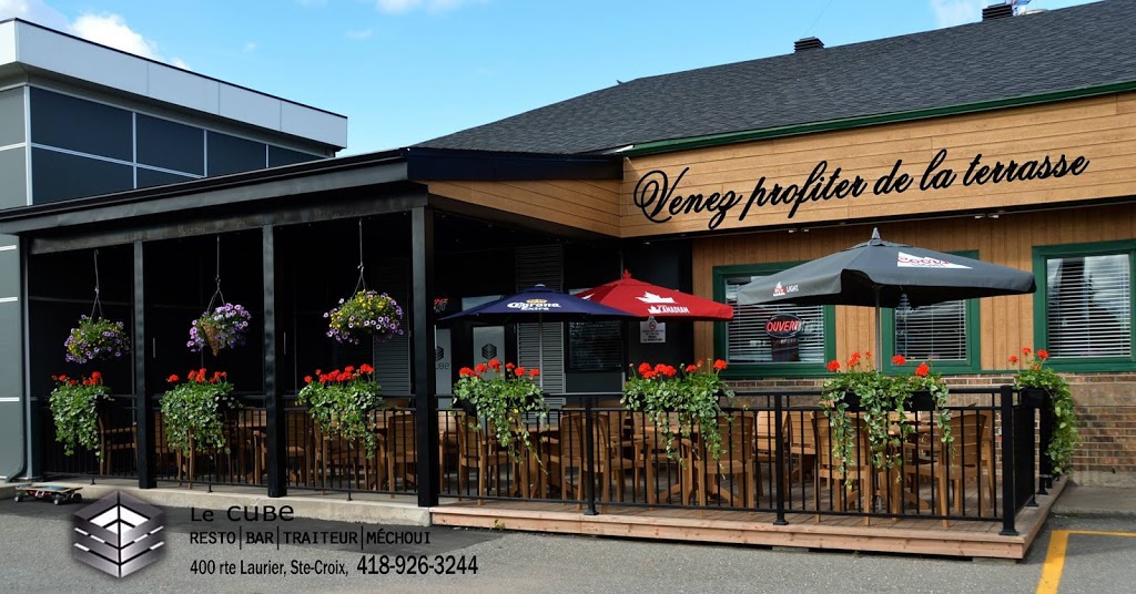 Resto-Bar Le Cube | 400 Route Laurier, Sainte-Croix, QC G0S 2H0, Canada | Phone: (418) 926-3244
