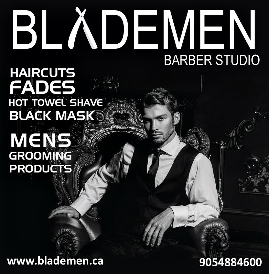 BLADEMEN BARBER STUDIO | 111 Inspire Blvd, Brampton, ON L6R 3W4, Canada | Phone: (905) 488-4600