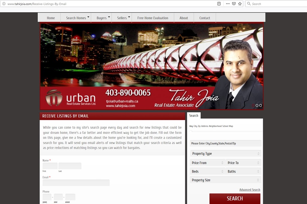 Tahir Joia / Urban Real Estate Services Ltd | 34 Sherwood Gate NW, Calgary, AB T3R 0N9, Canada | Phone: (403) 890-0065