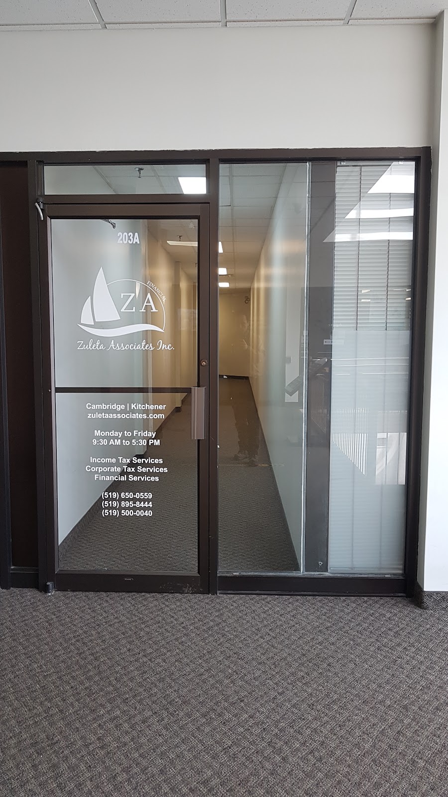 Zuleta Associates Inc | 385 Fairway Rd S Unit # 203A, Kitchener, ON N2C 2N9, Canada | Phone: (519) 895-8444