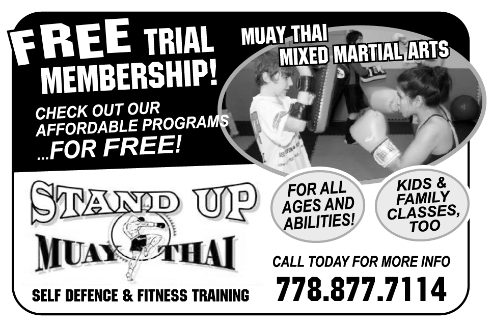 Stand Up Muay Thai Kickboxing | 2920 St Johns St, Port Moody, BC V3H 2C7, Canada | Phone: (778) 877-7114