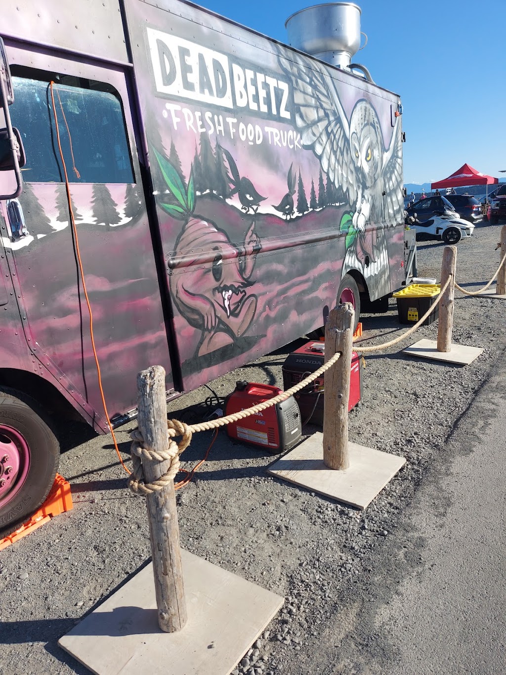 Deadbeetz Burgers Food Truck | Courtyard Behind Museum, 675 Belleville St, Victoria, BC V8W 9W2, Canada | Phone: (250) 590-9263