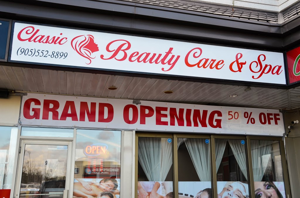Classic Beauty Care & Spa | 5100 Rutherford Rd #9, Woodbridge, ON L4H 2J2, Canada | Phone: (905) 552-8899