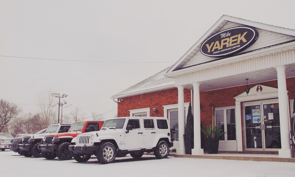 Mike Yarek Dodge Chrysler Ltd. | 103 Dundas St E, Paris, ON N3L 3H1, Canada | Phone: (888) 237-6589