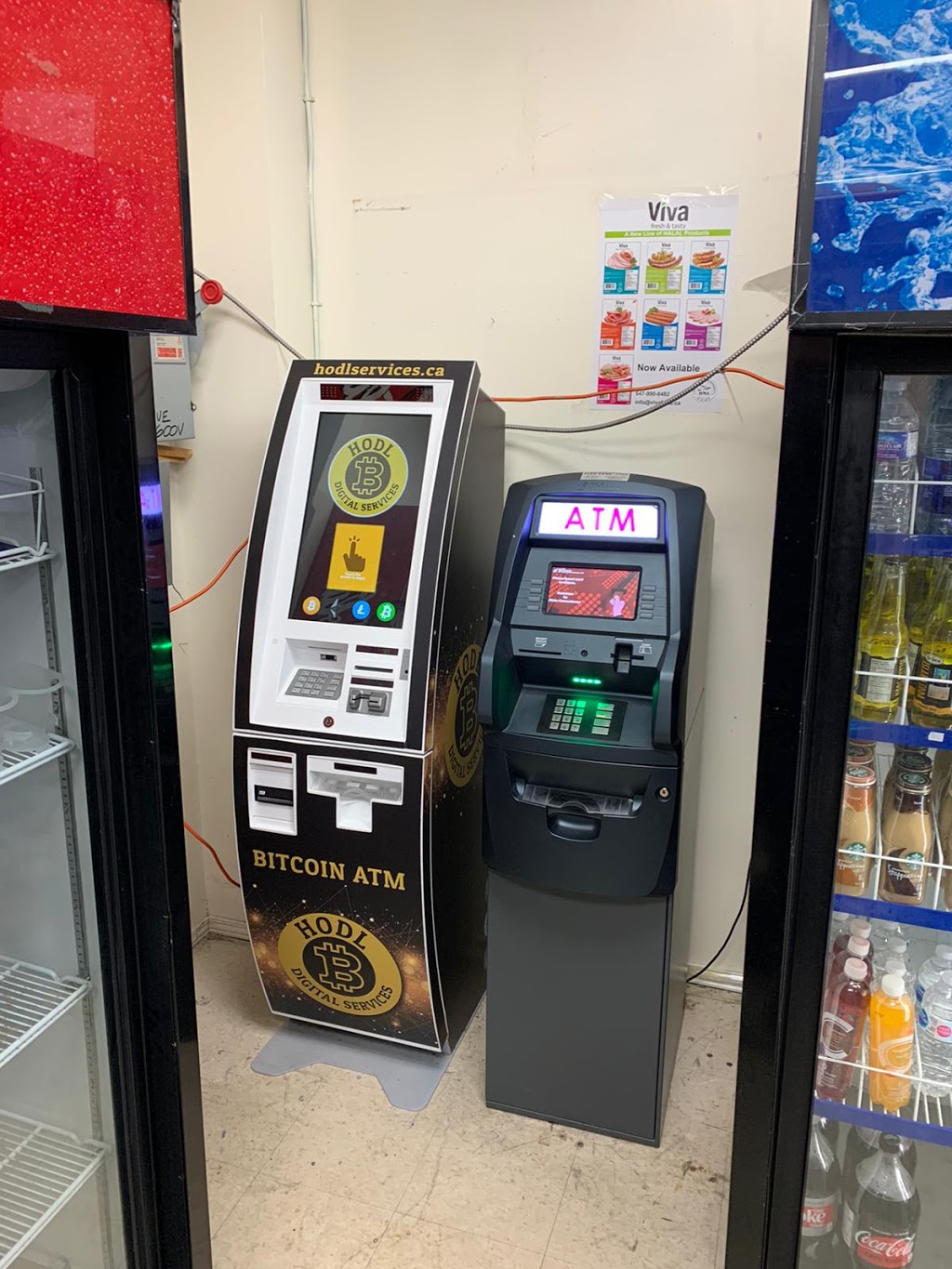 HODL Bitcoin ATM - Dixie Convenience | 4120 Dixie Rd, Mississauga, ON L4W 4V8, Canada | Phone: (416) 840-5444