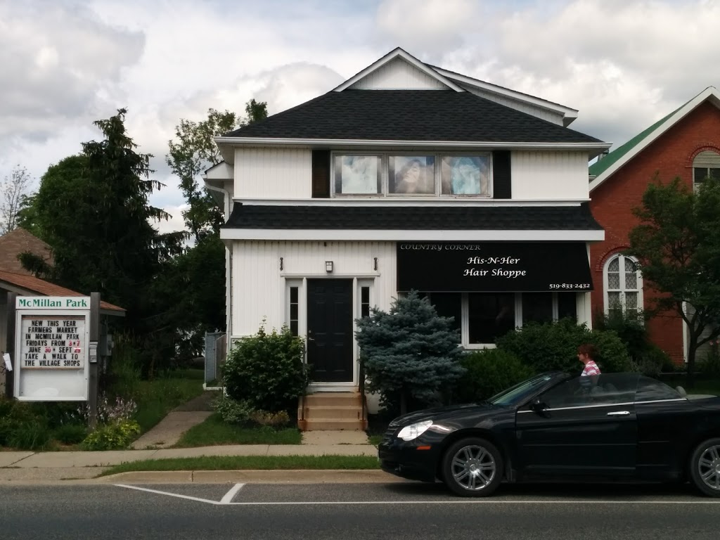 Country Corner His & Her Hair Shoppe | 105 Main St, Erin, ON N0B 1T0, Canada | Phone: (519) 833-2432