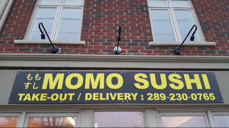 MoMo Sushi Burlington | 366 Plains Rd E, Burlington, ON L7T 0A4, Canada | Phone: (289) 230-0765