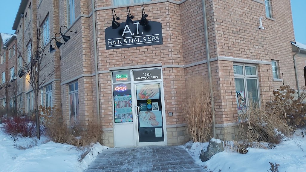 AT Hair and Nails Spa | 105 Starwood Dr, Guelph, ON N1E 7J9, Canada | Phone: (416) 830-5339