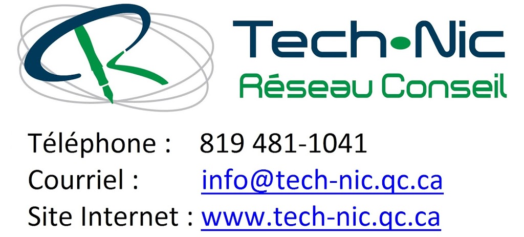 Tech-Nic Reseau Conseil | 49 Rue Angus N, East Angus, QC J0B 1R0, Canada | Phone: (819) 481-1041