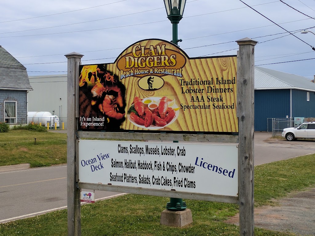 Clamdiggers Beach House & Restaurant | 6864 Water St, Cardigan, PE C0A 1G0, Canada | Phone: (902) 583-3111