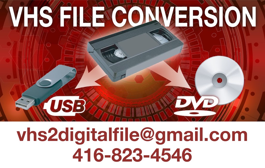 vhs2digitalfile | 945 Daryl Dr #1010, Burlington, ON L7T 0A1, Canada | Phone: (416) 823-4546