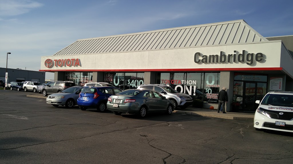 Cambridge Toyota | 2400 Eagle St N, Cambridge, ON N3H 4R7, Canada | Phone: (519) 653-7030