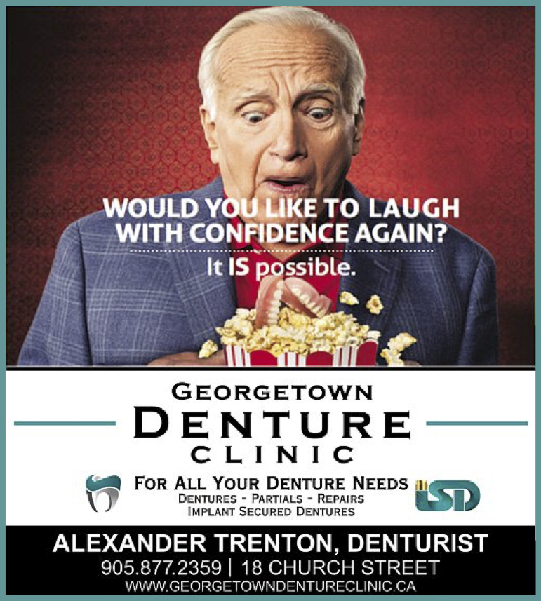 Georgetown Denture Clinic | 18 Church St, Georgetown, ON L7G 2A5, Canada | Phone: (905) 877-2359