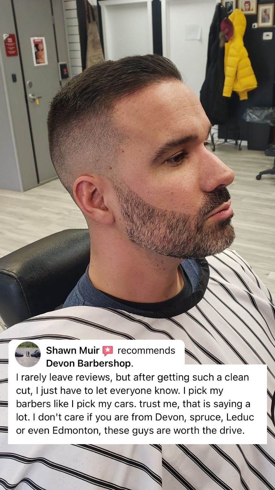 Devon Barbershop | 7A Superior St, Devon, AB T9G 1E9, Canada | Phone: (780) 738-0044