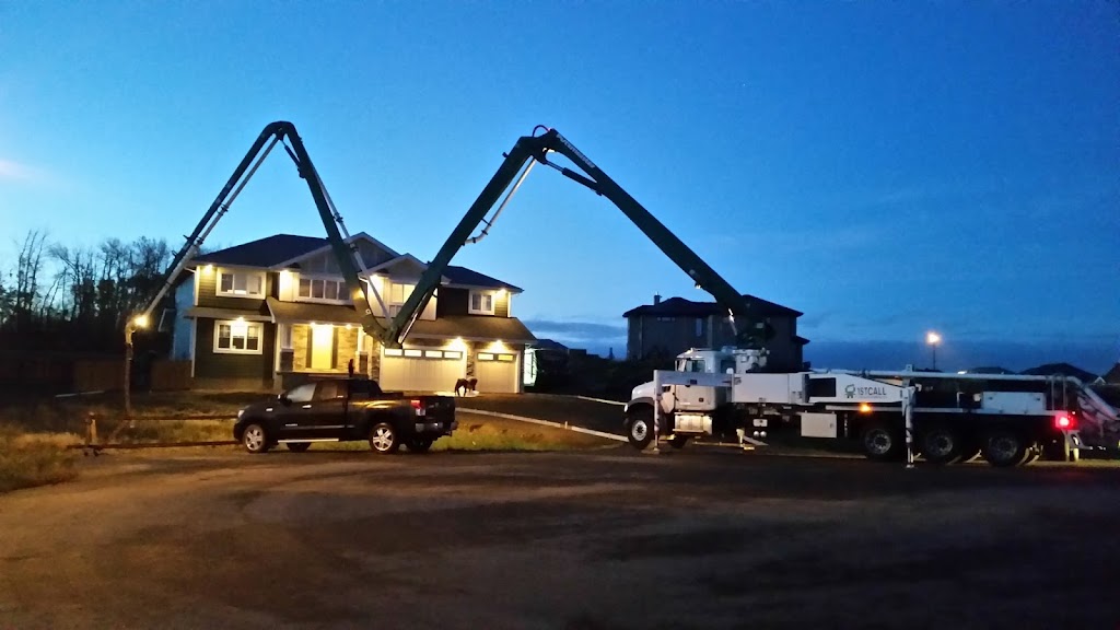 1st Call Concrete Pumping Ltd | 25219 17 St NE, Edmonton, AB T5Y 6J5, Canada | Phone: (780) 203-4369