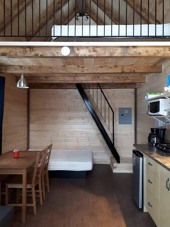 Micros-Chalets des Appalaches | 142 Rue de la Rivière, Sainte-Lucie-de-Beauregard, QC G0R 3L0, Canada | Phone: (418) 223-3535