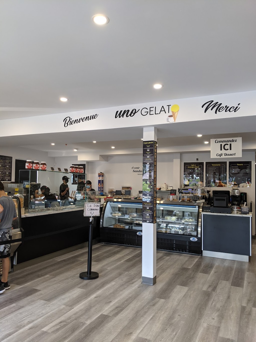 Uno Gelato | 1798 Bd Saint-Joseph, Lachine, QC H8S 2N2, Canada | Phone: (514) 637-0707