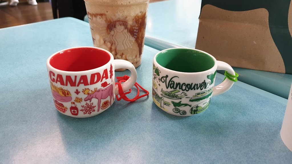 Starbucks | Vancouver International Airport, 3211 Grant McConachie Way, Richmond, BC V7B 1X7, Canada | Phone: (604) 968-1531