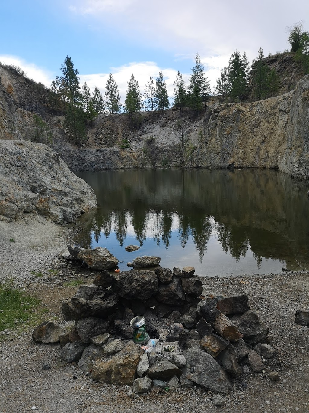 Peach Cliff Hike Trail Head | 3860-4094 McLean Creek Rd, Okanagan Falls, BC V0H 1R1, Canada