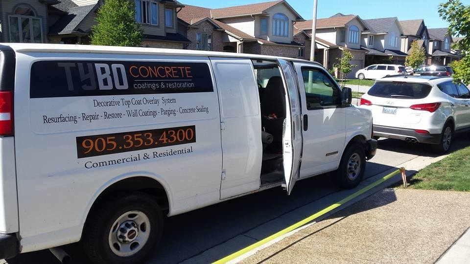 TYBO Concrete Coatings & Restoration | 4050 Bridgewater St, Niagara Falls, ON L2G 6H7, Canada | Phone: (905) 353-4300