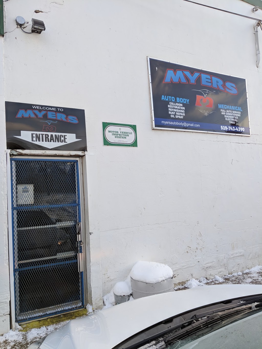 Myers Auto Body | 489 Lancaster St W #3, Kitchener, ON N2K 1L7, Canada | Phone: (519) 743-4390