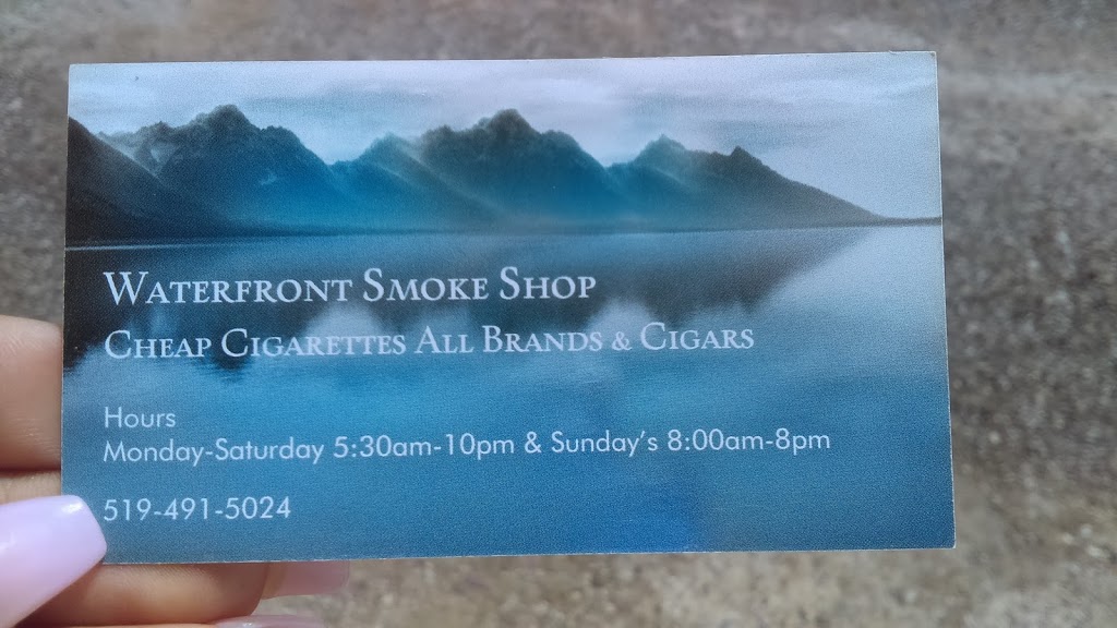 Waterfront Smoke Shop | 1836 St Clair Pkwy, Sarnia, ON N7T 8A7, Canada | Phone: (519) 491-5024