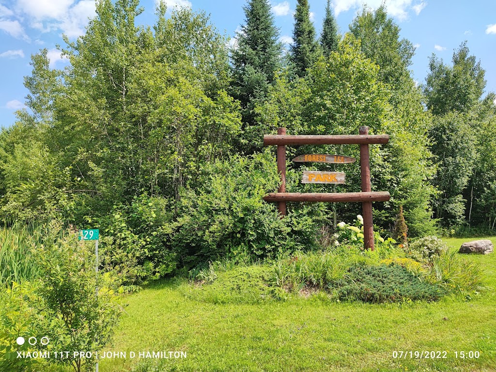 Forest Lea Park | 131 Sufian St, Pembroke, ON K8A 6W6, Canada | Phone: (613) 735-6291