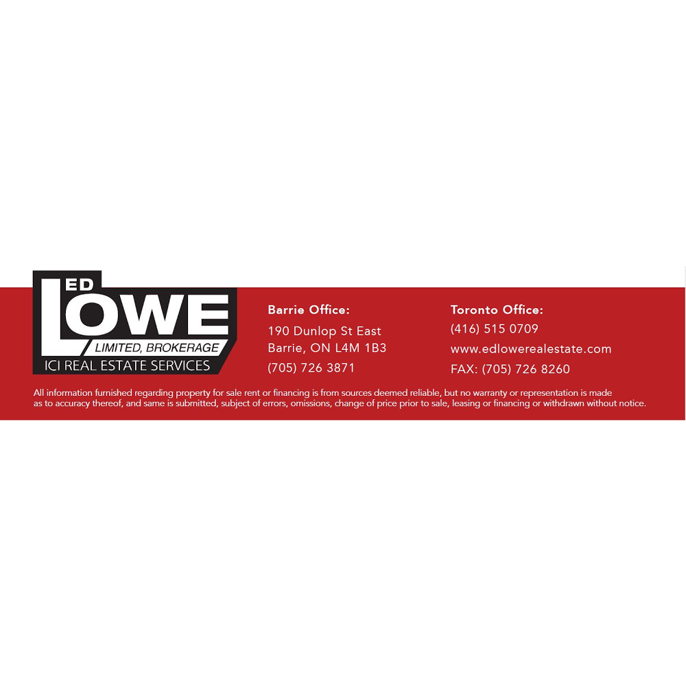 Ed Lowe Limited, Brokerage | 190 Dunlop St E, Barrie, ON L4M 1B3, Canada | Phone: (705) 726-3871